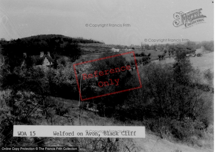 Photo of Welford On Avon, Black Cliff c.1950