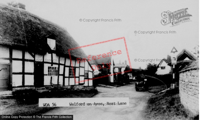 Photo of Welford On Avon, Boat Lane c.1960