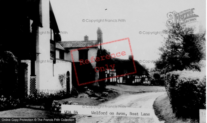 Photo of Welford On Avon, Boat Lane c.1960