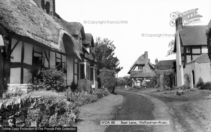 Photo of Welford On Avon, Boat Lane c.1965