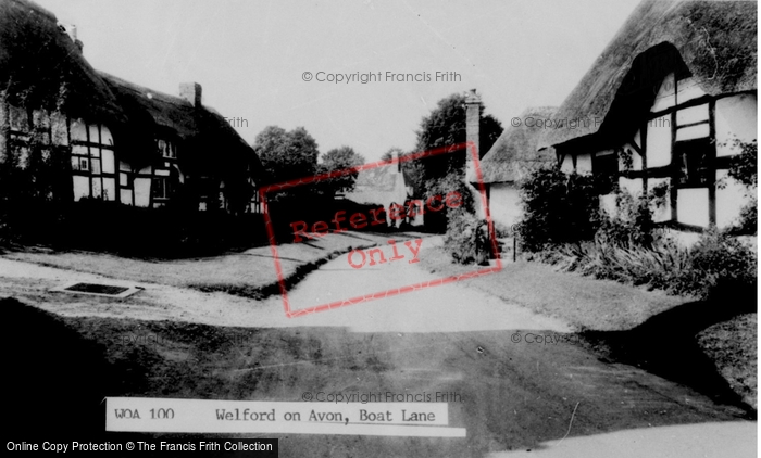 Photo of Welford On Avon, Boat Lane c.1965