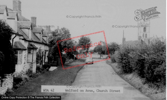 Photo of Welford On Avon, Church Street c.1960