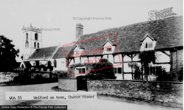 Photo of Welford On Avon, Church Street c.1960