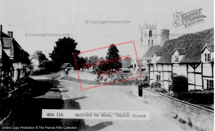 Photo of Welford On Avon, Church Street c.1970