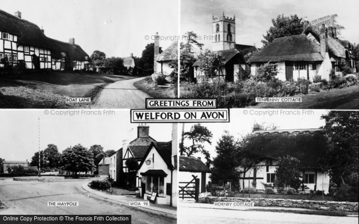 Photo of Welford On Avon, Composite c.1960
