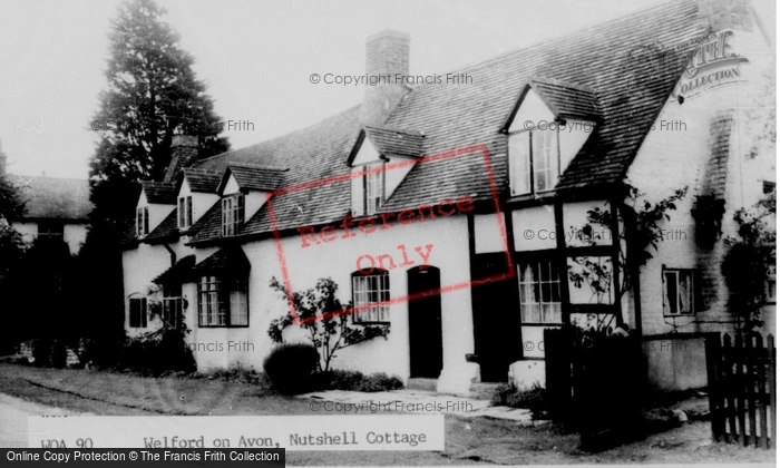 Photo of Welford On Avon, Nutshell Cottage c.1965