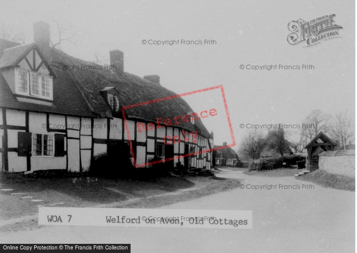 Photo of Welford On Avon, Old Cottage c.1950