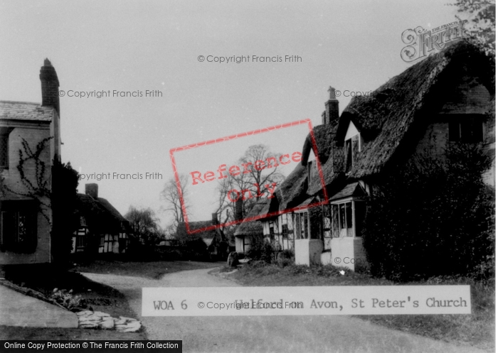 Photo of Welford On Avon, St Peter's Church 1950