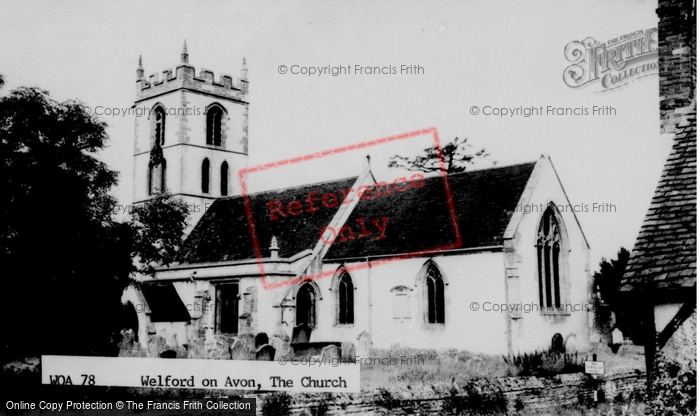 Photo of Welford On Avon, The Church c.1960