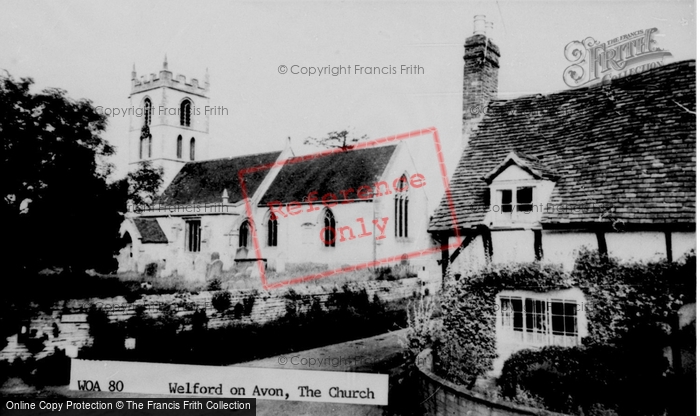 Photo of Welford On Avon, The Church c.1960