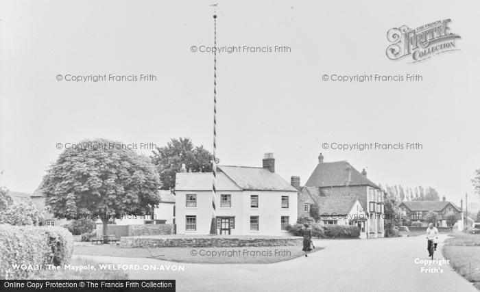 Photo of Welford On Avon, The Maypole c.1955