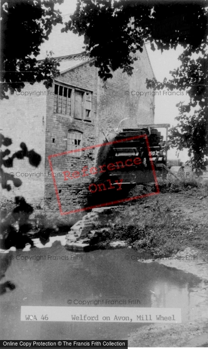 Photo of Welford On Avon, The Mill Wheel c.1960