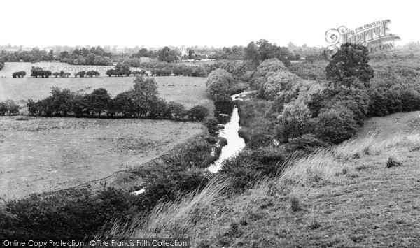 Photo of Welford On Avon, The River Avon And Church c.1960