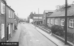 Village Hall And West Street c.1965, Welford