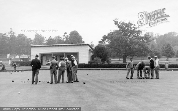 Photo of Welling, Danson Park, The Bowling Green c.1955