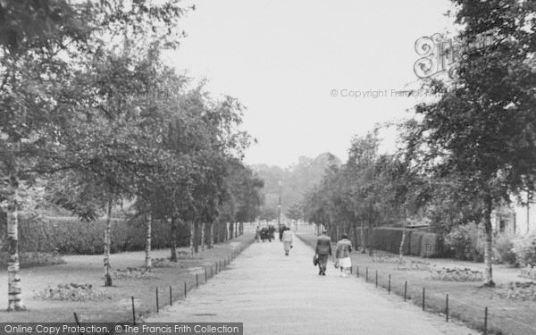 Photo of Welling, The Avenue, Danson Park c.1955
