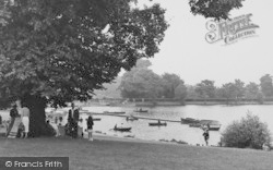 The Lake, Danson Park c.1955, Welling