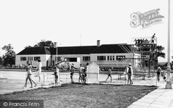 The Swimming Pool, Danson Park c.1950, Welling