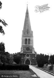 All Hallows Parish Church c.1955, Wellingborough