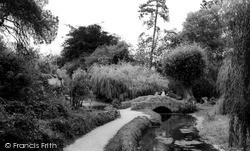 Croyland Hall Gardens c.1965, Wellingborough