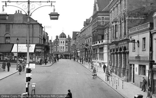 Photo of Wellingborough, Market Street c.1955