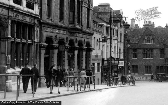Photo of Wellingborough, People On Market Street c.1950