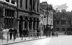 People On Market Street c.1950, Wellingborough