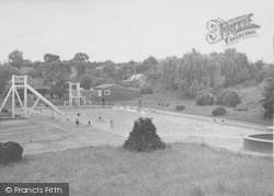 Wilby Swimming Pool c.1950, Wellingborough