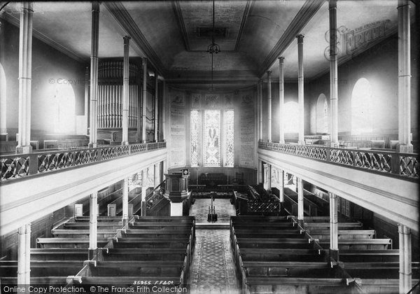 Photo of Wellington, All Saints' Church Interior 1895