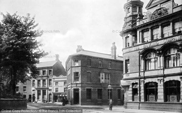 Photo of Wellington, Church Street And Bank 1903