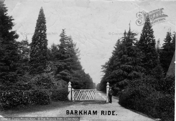 Photo of Wellington College, Barkham Ride 1907