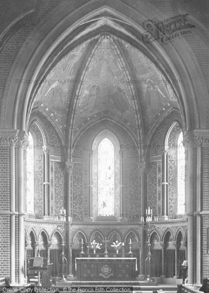 Photo of Wellington College, Chapel Altar 1923