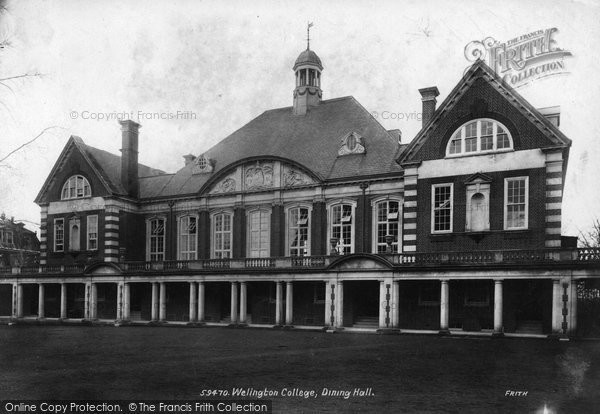 Photo of Wellington College, Dining Hall 1908