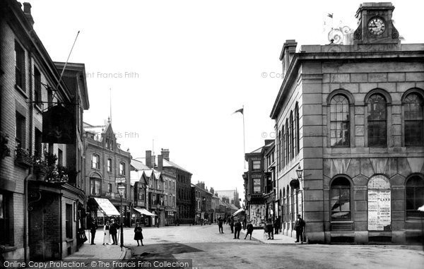 Photo of Wellington, Fore Street 1912