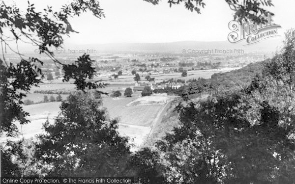 Photo of Wellington, From The Wrekin c.1965