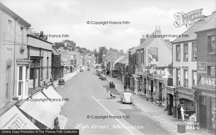 Photo of Wellington, High Street 1938