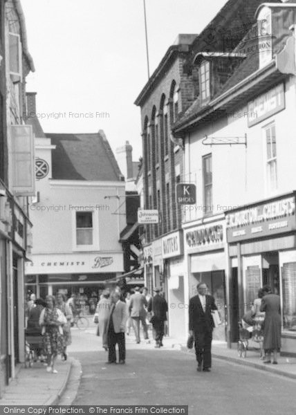 Photo of Wellington, Shopping On High Street c.1965