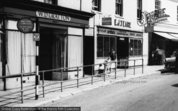 Photo of Wellington, South Street Shops 1963