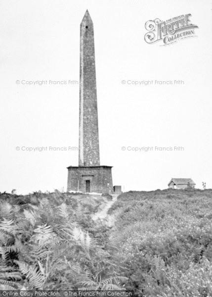 Photo of Wellington, The Monument c.1955