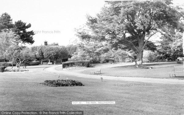 Photo of Wellington, The Park c.1960