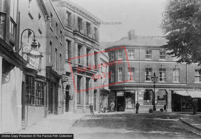 Photo of Wellington, The Square And Post Office 1895