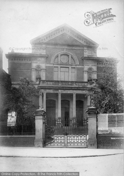 Photo of Wellington, Wesleyan Chapel 1895