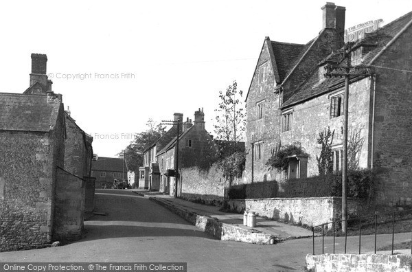 Photo of Wellow, Manor House And High Street c.1955