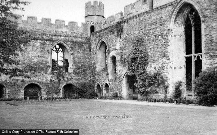 Photo of Wells, Bishop's Palace c.1950