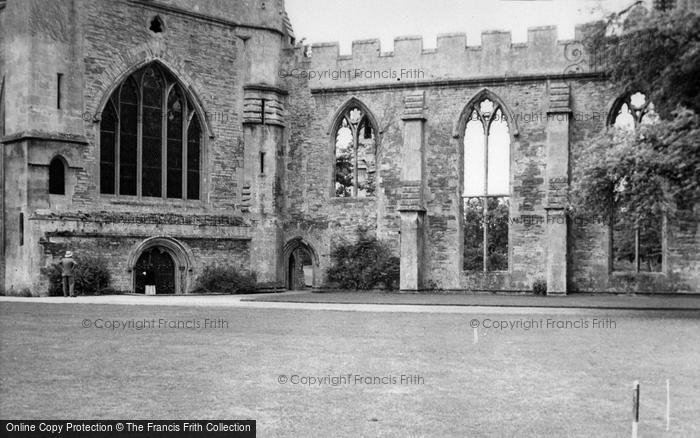 Photo of Wells, Bishop's Palace c.1950