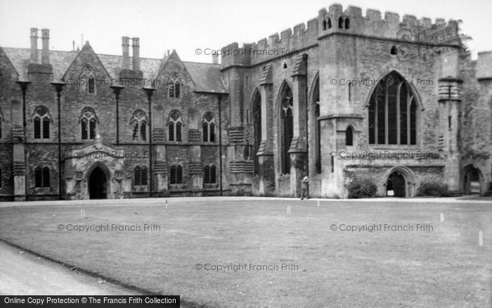 Photo of Wells, Bishop's Palace c.1950