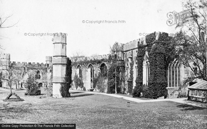 Photo of Wells, Bishop's Palace Ruins c.1900