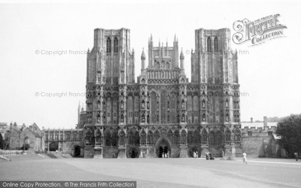 Photo of Wells, Cathedral c.1950