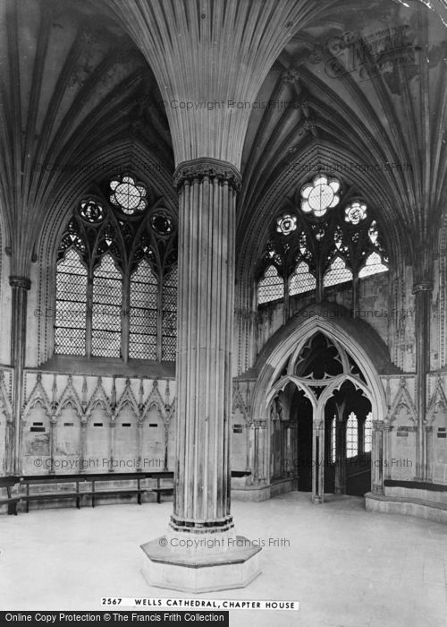 Photo of Wells, Cathedral, Chapter House c.1900