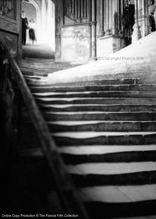 Photo of Wells, Cathedral, Chapter House Stairs 1951